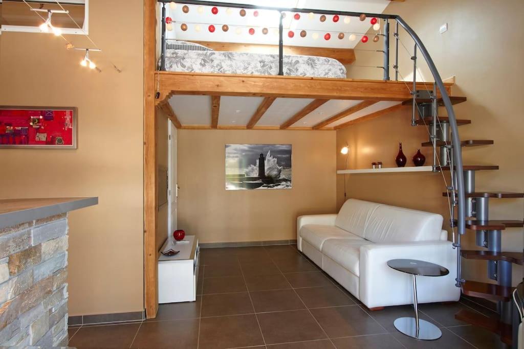 Studio Dans Villa Avec Piscine Cassis Bagian luar foto