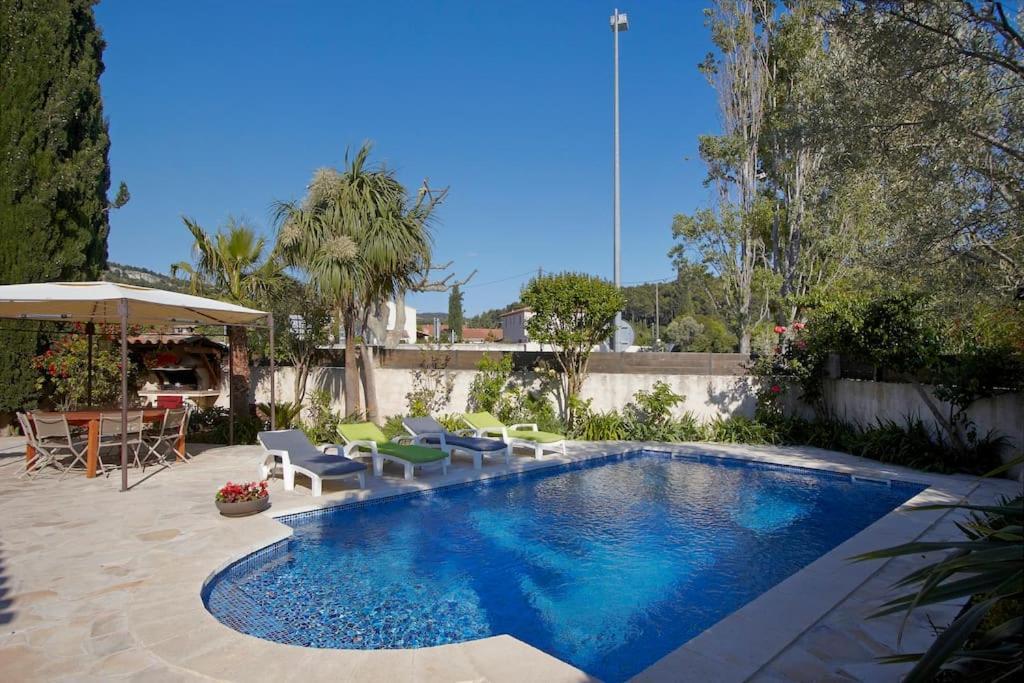 Studio Dans Villa Avec Piscine Cassis Bagian luar foto